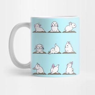 Bunnies yoga Mug